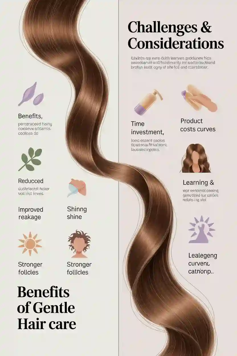 Benefits & Challenges of gentle hair handling