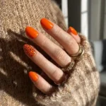 Orange Nail