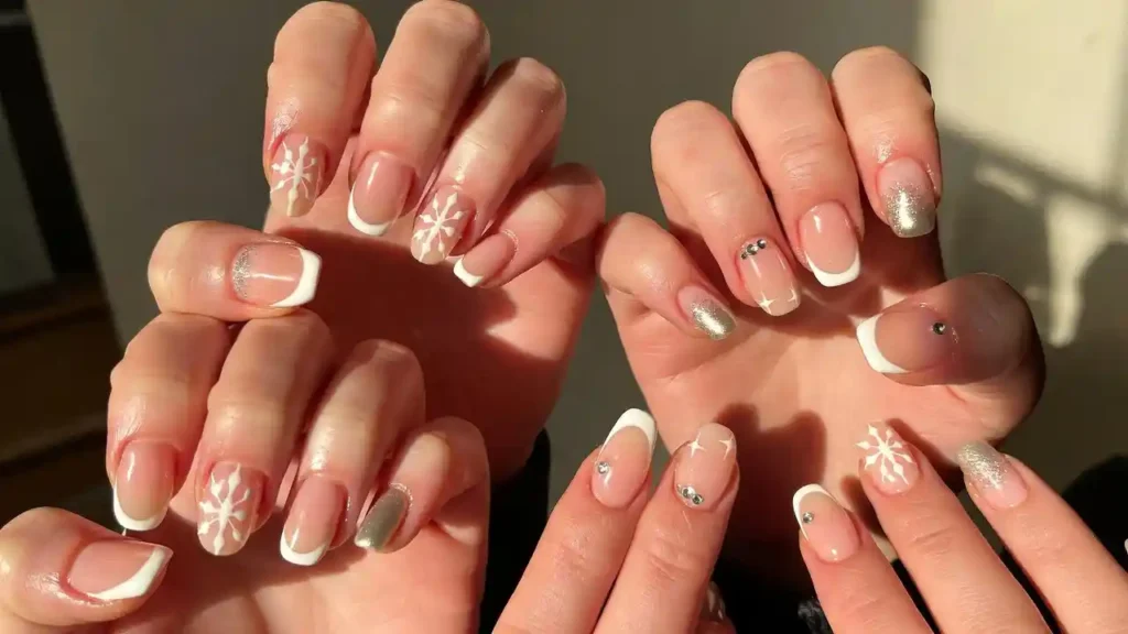 15 Winter French Nails