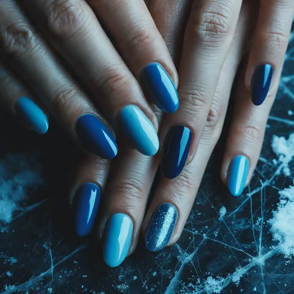 Best Blue Nail Polish Shades for Winter 2026