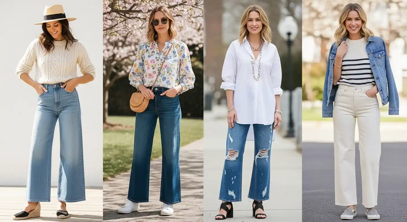 Effortless Denim Spring Outfits