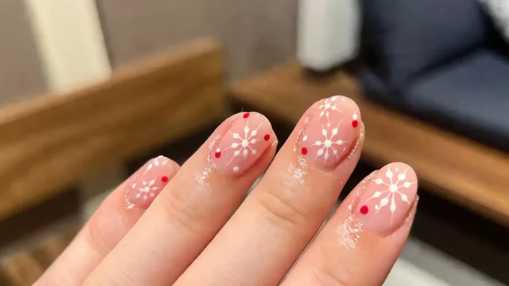 Simple Winter Nails