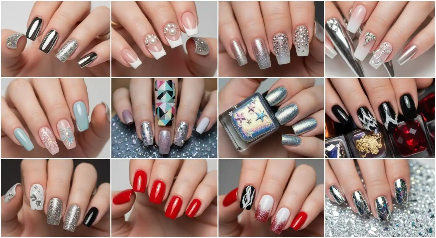 Chrome Nails for a Mirror Shine