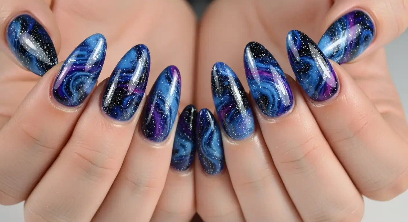 Glamorous Prom Nails