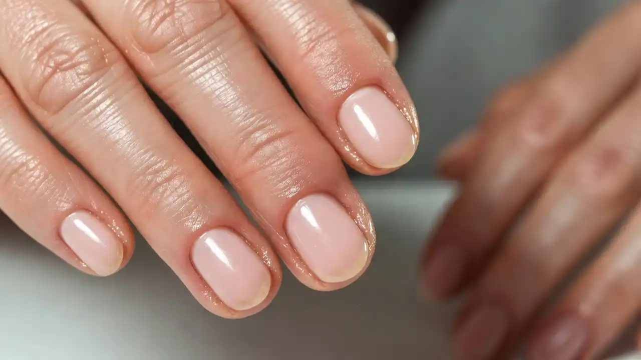 Short Round Nails